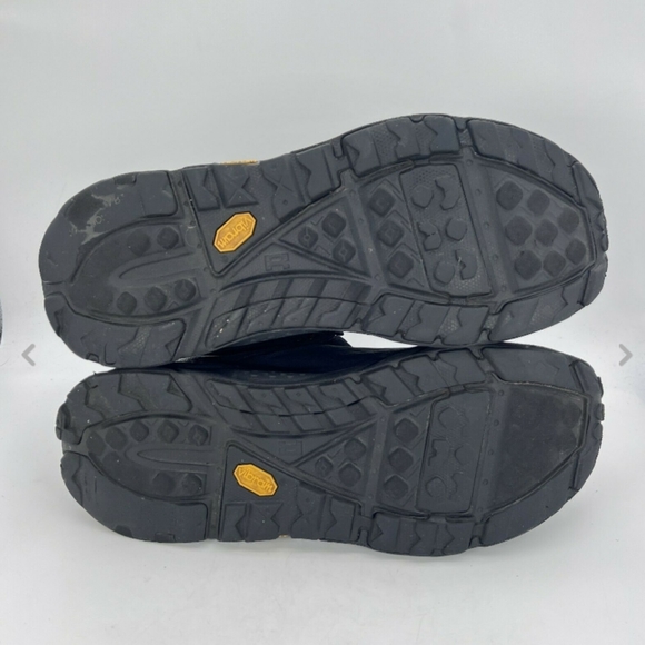 Hoka One One Tor Ultra Hi 2 All Black Men Hiking Shoes 1107293 BLK Size 12 - Picture 4 of 11